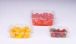 Saladier oval transparent avec couvercle charnière - 500 ml   [PTS500PET] – Image 2