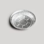 Barquette ronde en aluminium - 690ml  [5069B]