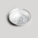 Barquette ronde en aluminium - 800ml  [5080B]