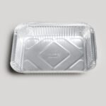 Barquette rectangulaire en aluminium - 1200ml  [83120DB]