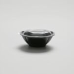 Saladier rond à base noire - 24oz   [BBSB24B]