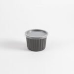 Bol en plastique ondulé noir 500 ml  [CB500B]