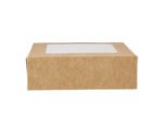 Boîte à gâteaux en kraft avec fenêtre - 14 cm – Image 2