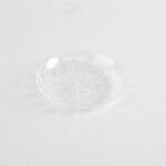 Assiette ronde cristal 18 cm   [CP18]