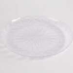 Assiette ronde cristal 36 cm  [CP36]