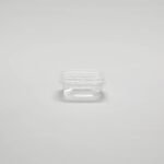 Barquette transparente à fond carré - 8oz   [DCS8PETHP]