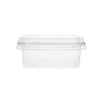 Barquette transparente à fond carré - 12oz  [DCS12PETHP] – Image 4