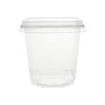 Barquette transparente à fond carré - 24oz   [DCS24PETHP] – Image 4
