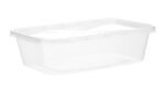Barquette rectangulaire transparente - 650ml [MC650BHP] – Image 3