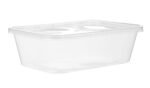 Barquette rectangulaire transparente - 750ml  [MC750BHP] – Image 3