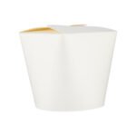 Pot conique en carton blanc - 16 oz  [PPBR16] – Image 3