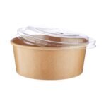 Saladier rond en kraft - 20 oz    [PSB20K] – Image 3
