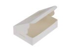 Boîte à gâteaux blanche avec fenêtre - 15x10 cm [SBPEW1510] – Image 2