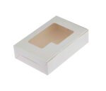 Boîte à gâteaux blanche avec fenêtre - 15x10 cm [SBPEW1510] – Image 3