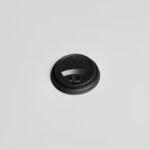 Couvercle noir pour gobelet 8 oz  [PCLID8B]