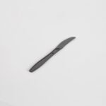 Couteau noir en plastique - Premium   [PKHDB6]