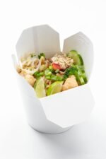 Pot conique en carton blanc - 16 oz  [PPBR16] – Image 2