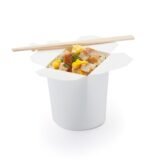 Pot conique en carton blanc - 26 oz  [PPBR26] – Image 2