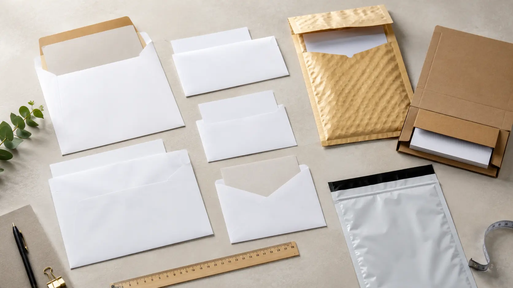 Formats d’enveloppes
